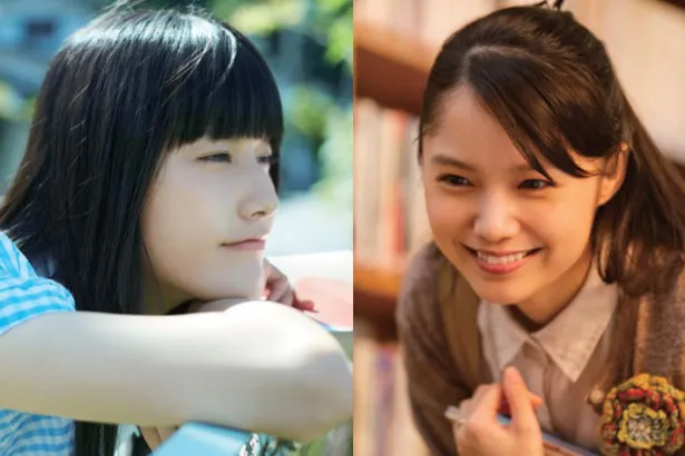 成長した娘・紀子を橋本愛(写真・左)が、娘を思う母・芳恵を宮崎あおい(写真・右)が演じる
