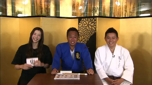 「鬼三村シーズン2」に出演する足立梨花、三村マサカズ、井戸田潤(写真左から)