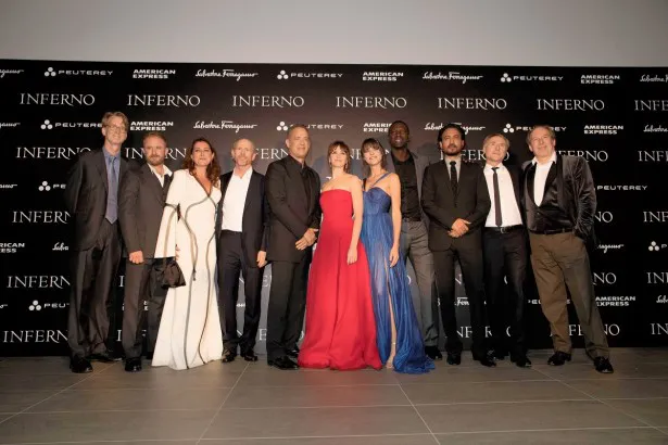 「インフェルノ」のワールドプレミアがイタリア・フィレンツェで行われた