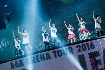 AAAの記念すべきライブを生配信!