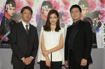 黒木メイサ、女剣士役は「ワイヤーアクションが大変」