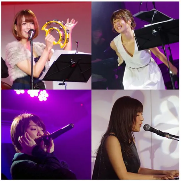 11月19日に開催された“みるじぇね”ライブに川上奈々美、神咲詩織、希島あいり、希美まゆが出演した