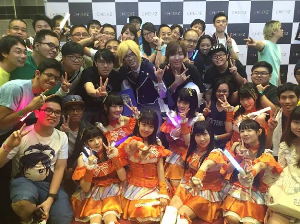 イケてるハーツが、シンガポールで開催された「Anime Festival Asia」に“CHEERZアイドル枠”で出演