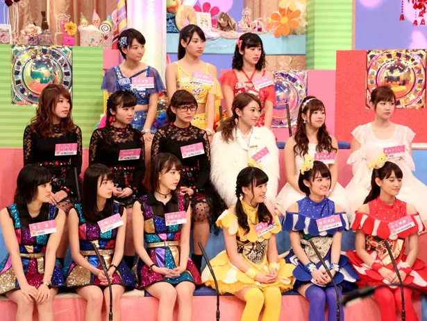 HKT48の他、チームしゃちほこやアップアップガールズ(仮)など、さまざまなアイドルが集まった