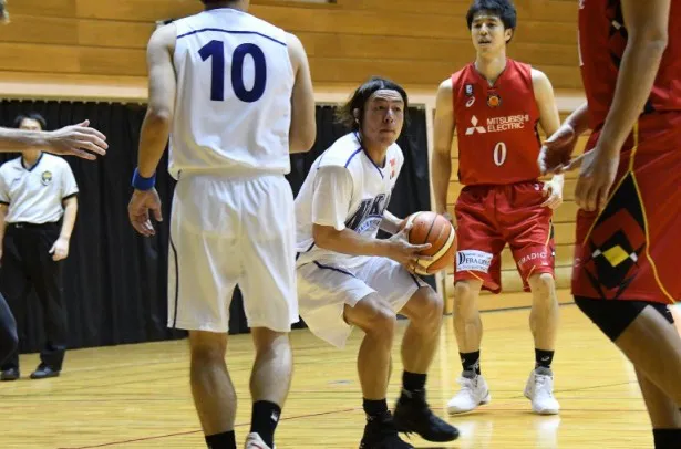 中居正広らはプロバスケットチーム・名古屋ダイヤモンドドルフィンズに挑む
