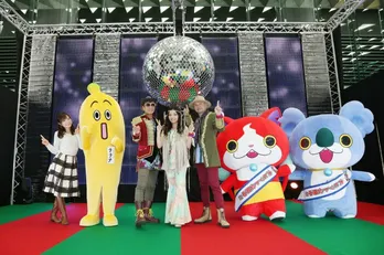 紺野あさ美、ナナナ＆ジバニャンと白熱ダンスバトル！