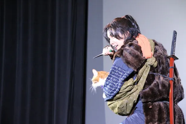 画像 猫忍 主役猫 金時に大野拓朗がメロメロ 6 9 Webザテレビジョン