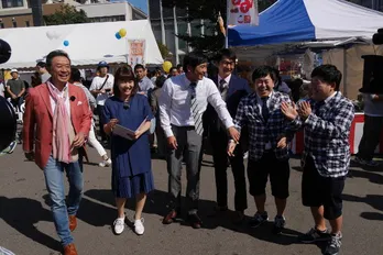 渡辺正行、ナポレオンズらが福島から笑いを届ける!