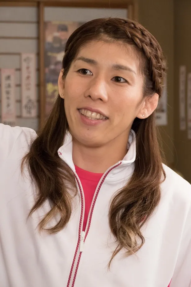 女子レスリングの吉田沙保里選手が本人役で登場！