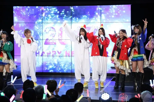 名古屋・栄のSKE48劇場で「SKE48 カウントダウン公演 2016→2017」が行われた