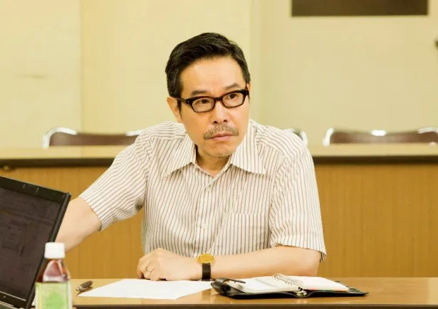 田口トモロヲは忽那汐里演じる編集者の上司として出演