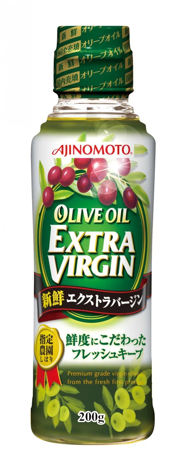 「AJINOMOTO オリーブオイルエクストラバージン(EV)」新CMは、2月1日より全国でOA