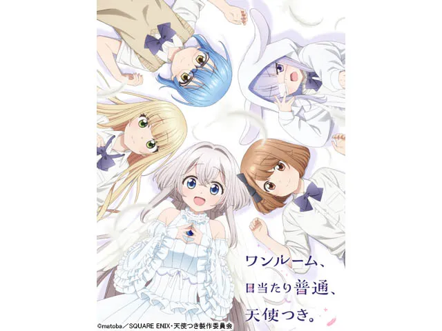 ワンルーム、日当たり普通、天使つき。